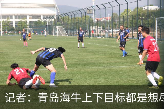 记者：青岛海牛上下目标都是想尽快打回来，今年外援吃了大亏